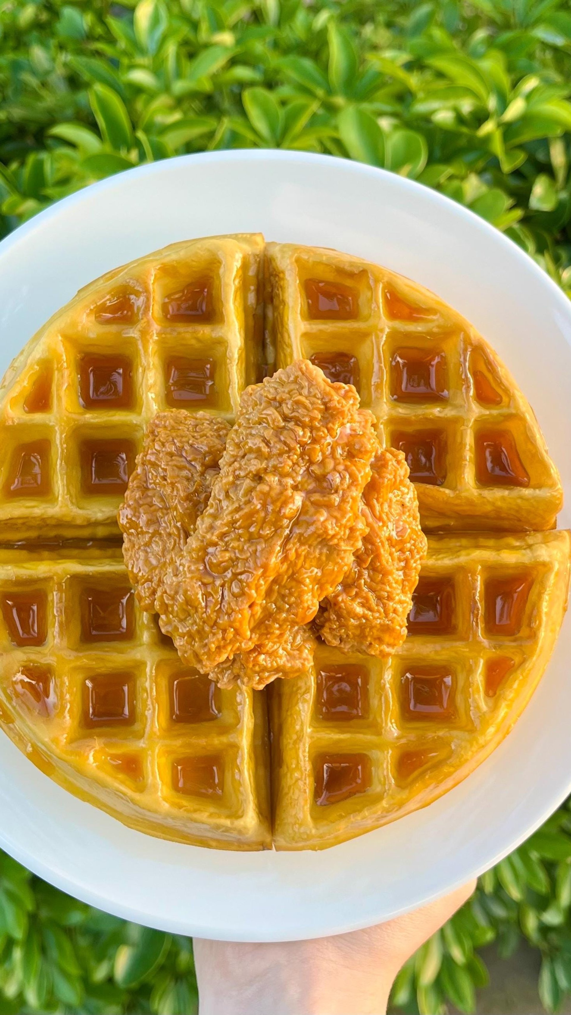 Chicken & Waffles Purse – Unique Wearable Art